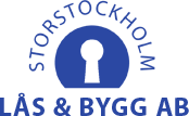 Storstockholm lås och bygg logotyp